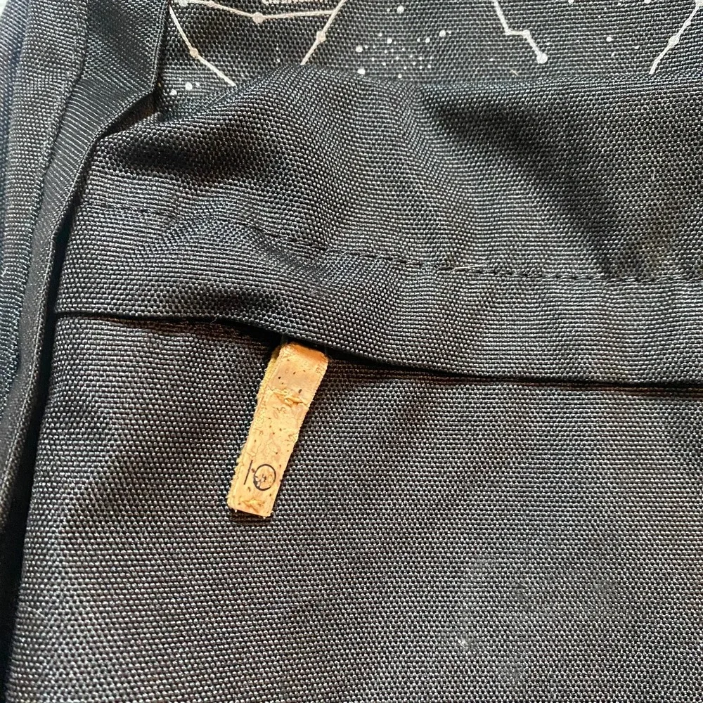 Constellation Astrology Backpack School Bag Black w/ Stephen Hawking Quote by 10